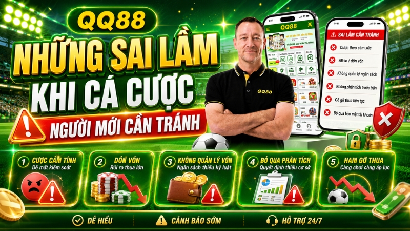 Sai Lầm Khi Cá Cược – 10 Lỗi Người Mới Cần Tránh