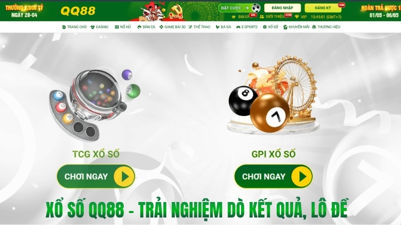 Xổ Số QQ88 – Trải Nghiệm Dò Kết Quả, Lô Đề Và Lưu Ý An Toàn